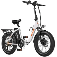 Bicicleta Eléctrica Plegable Vitilan U3 - Potencia 750W | Batería 13Ah | Velocidad 28mph | Autonomía 45mi