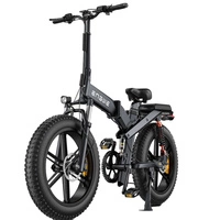 ENGWE X20 Bicicleta Eléctrica Plegable - 1000W Potencia | 14.4Ah Batería | 31mph Velocidad | 62mi Rango