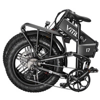 Bicicleta Eléctrica Plegable Vitilan I7 Pro 3.0 - 750W Potencia | Batería 20Ah | Velocidad 28mph | Autonomía 65mi